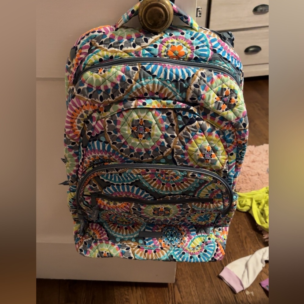 Vera Bradley large bookbag! Brand new never carried!